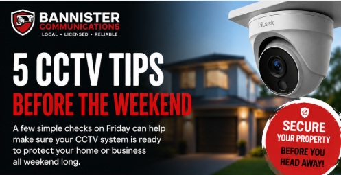 5 CCTV Tips Before the Weekend